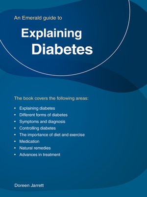cover image of Explaining Diabetes